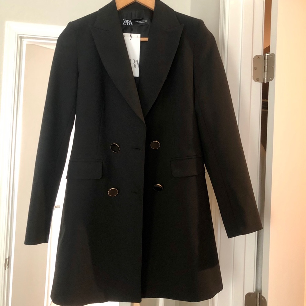 ZARA double breasted blazer/ dress